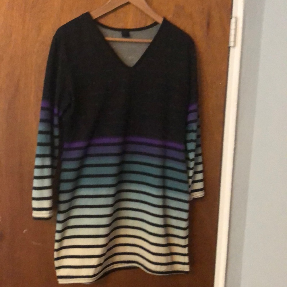 sweater mini dress / tunic
